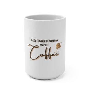 Personalized Coffee Mug | Custom Photo Text Logo Ceramic Cup | Customized 11oz Tea Cup - Taza Personalizadas Design, White